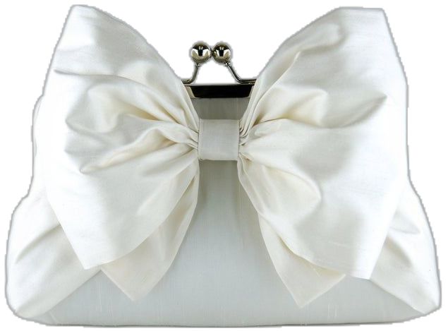 Elegant White Clutch For Events, Chic White Clutch For Wedding Guests, Chic Satin Evening Bag For Formal Occasions, Elegant Cream Clutch For Wedding Guest, Elegant Cream Clutch For Events, Elegant Satin Evening Bag For Formal Occasions, Elegant Satin Finish Evening Bag For Formal Events, Elegant Satin Finish Evening Bag For Formal Occasions, Elegant Evening Bag With Satin Lining For Wedding