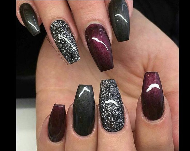 I love the colors, but I would change the shape. Nail Hacks, Almond Acrylic, Colorful Nail Designs, Fancy Nails, Creative Nails, Nail Polishes, Girl Stuff, Gorgeous Nails, Nail Polish Colors