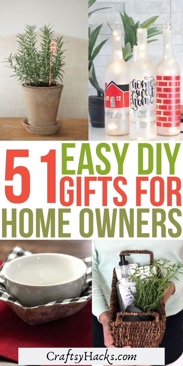 five easy diy gifts for home owners