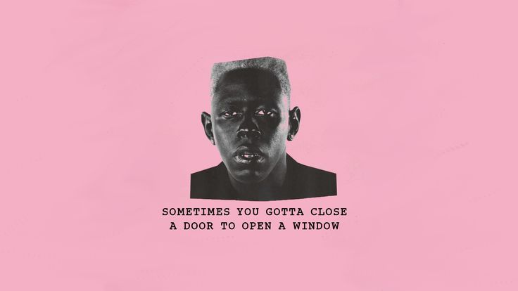 an image of a man's face with the words sometimes you got close to a door to open a window