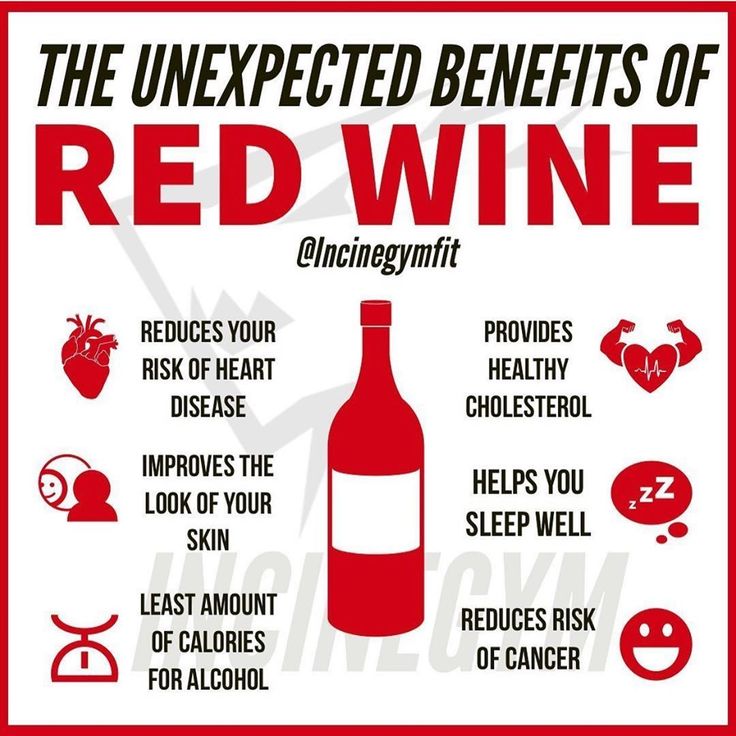 the unexpected benefits of red wine infographical poster with instructions on how to use it