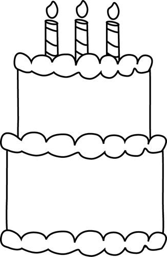 a birthday cake with candles on it