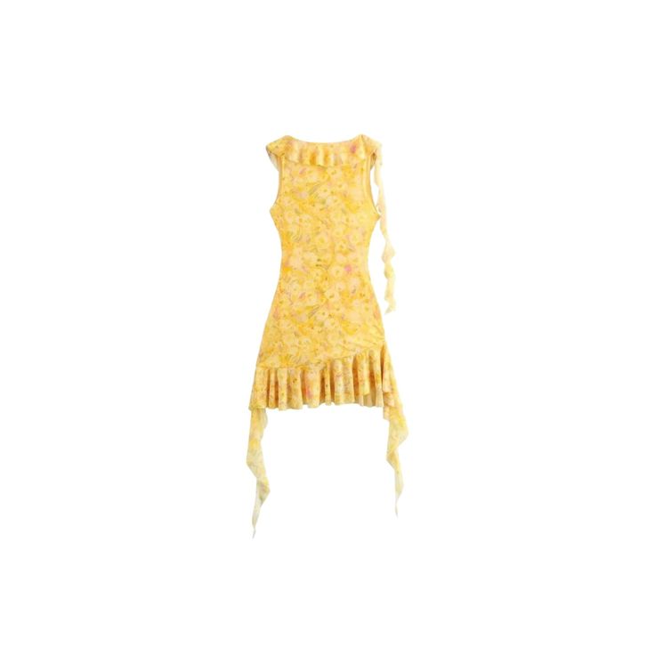 Feel beautiful and confident in the stunning Della Dress. This vibrant yellow dress features a flattering V neck and sleeveless design, with a charming ruffled lining. Della Dress, Girls Sweet, Feel Beautiful, Yellow Dress, How To Feel Beautiful, Swimwear Tops, Matching Sets, Jumpsuit Dress, Jumpsuit Romper