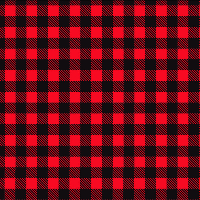 a red and black checkered fabric pattern