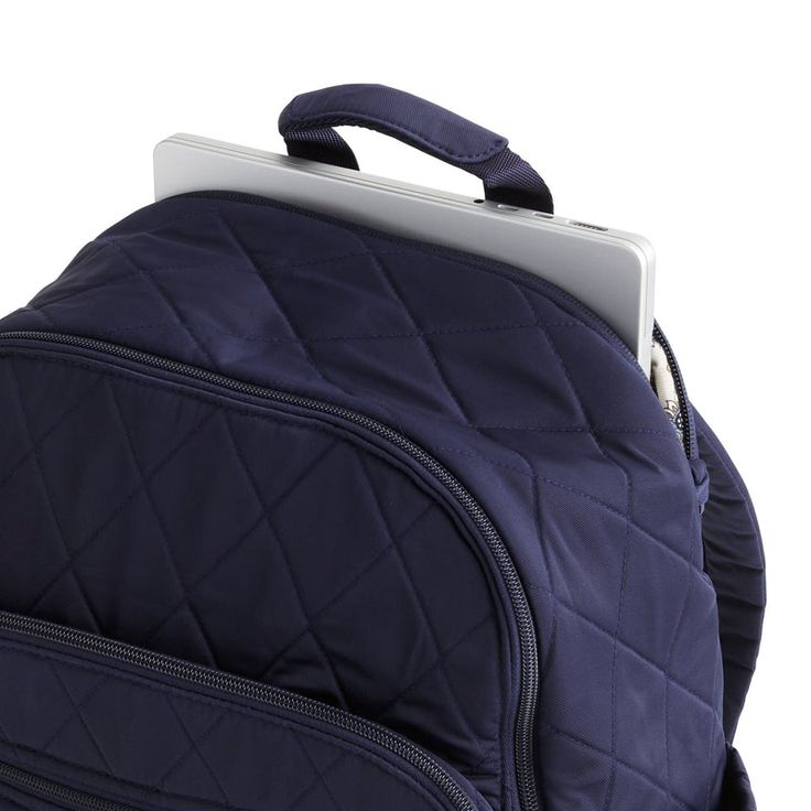 Elevate your daily commute or travel experience with our versatile Bancroft Backpack. Designed with modern requirements in mind, this backpack combines functionality, style and durability to meet all your daily needs. Whether you're heading to the office, attending classes, or traveling for business or pleasure, the Bancroft Backpack is the perfect companion. Stylish, functional and durable, it's the ideal choice for those who refuse to compromise on quality or style. Vera Bradley Bancroft Backp Classic Backpack For On-the-go With Functional Pockets, Blue Standard Backpack Laptop Bag For Everyday Use, Blue Backpack With Cell Phone Pocket For Everyday Use, Blue Travel Backpack With Cell Phone Pocket, Blue Nylon Backpack For Commuting, Navy Travel Backpack, Blue Laptop Backpack For Travel, Functional Navy Backpack For Everyday Use, Navy Functional Everyday Backpack