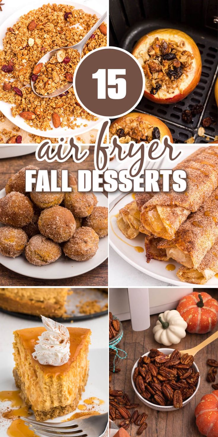 the top ten air fryer fall desserts