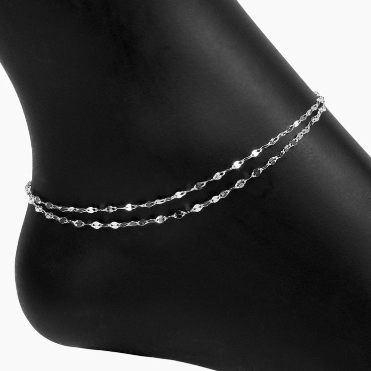 Roma Designer Jewelry Trendy Adjustable Chain Anklets For Party, Trendy Silver Anklets For Party, Trendy Silver Anklets For Summer, Trendy Metal Anklets For Party, Trendy Silver Chain Bracelet With Delicate Chain, Trendy Party Anklets With Chain Detail, Trendy Silver Adjustable Anklets, Summer Party Anklet With Chain Detail, Adjustable Chain Anklet For Parties