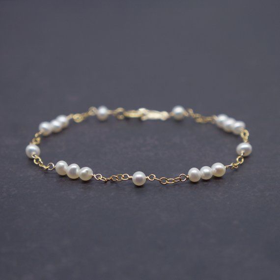 Wedding Gold Bracelet With Pearl Drop, Wedding Gold Pearl Bracelet With Pearl Drop, Wedding Gold Pearl Drop Bracelet, Single Strand Akoya Pearl Bracelet Gift, Pearl White Beaded Bracelets With Pearl Chain For Anniversary, Dainty Pearl Chain Bracelet For Anniversary, Dainty Pearl Bracelet For Anniversary, White Gold Pearl Chain Bracelet For Wedding, Delicate Pearl Chain Bracelet For Anniversary