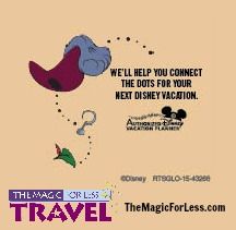 an advertisement for the disney parks and resort is shown in this advertisement