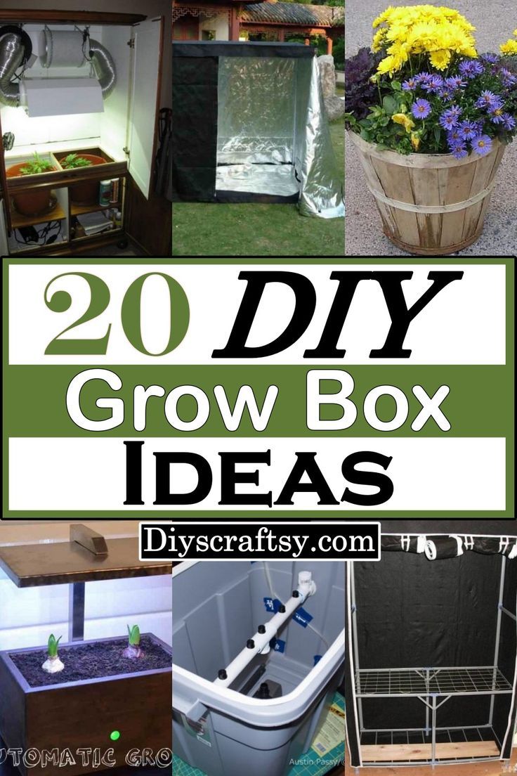 20 diy grow box ideas that are easy to make and great for the garden