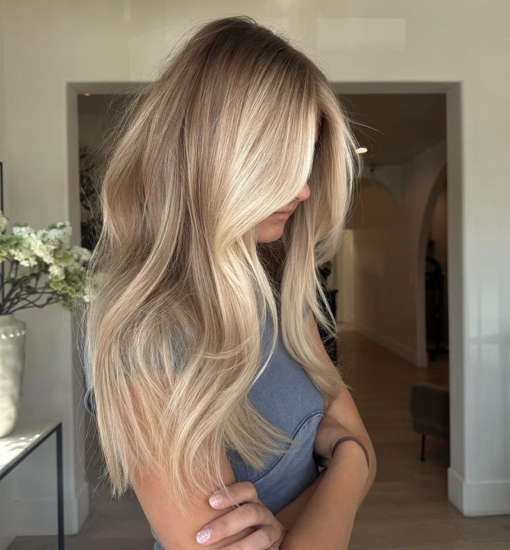 Butter Blonde Hair Color, Soap Nails, Butter Blonde Hair, Butter Blonde, Winter Hair Color Trends, Bronde Hair, Golden Blonde Hair, Dirty Blonde Hair, Blonde Hair Inspiration