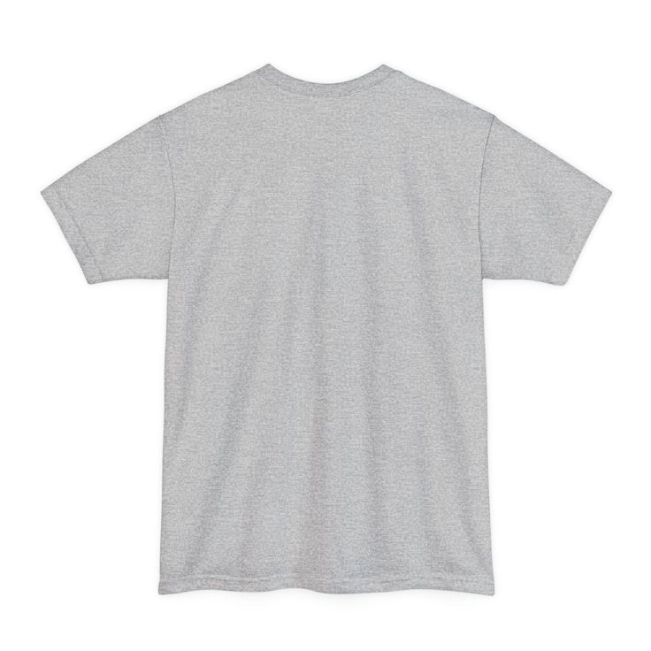 A taller take on the Beefy Tee, the Tall Tee is three inches longer and available in special sizes from LT (Large Tall) to 4XLT. This shirt has a full cut and a generous fit for comfort. Features: Material: 100% Cotton Fit: Roomy fit Neck: Crew Neck Classic Gray Short Sleeve T-shirt, Relaxed Fit Short Sleeve Pre-shrunk Shirt, Gray Relaxed Fit Plain T-shirt, Heather Grey Cotton Short Sleeve T-shirt, Pre-shrunk Gray Cotton Shirt, Gray Relaxed Fit Pre-shrunk Top, Gray Oversized Short Sleeve Shirt, Oversized Gray Short Sleeve Shirt, Heather Grey Short Sleeve Casual Shirt