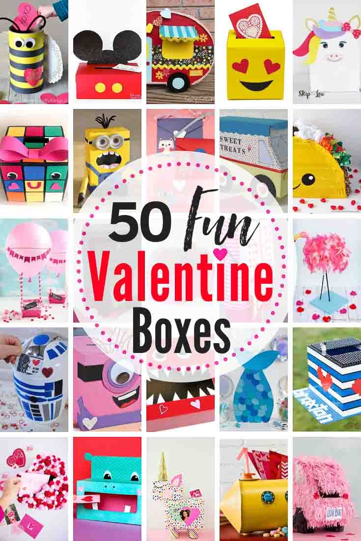 the top 50 fun valentine boxes for kids and adults to make with paper machs