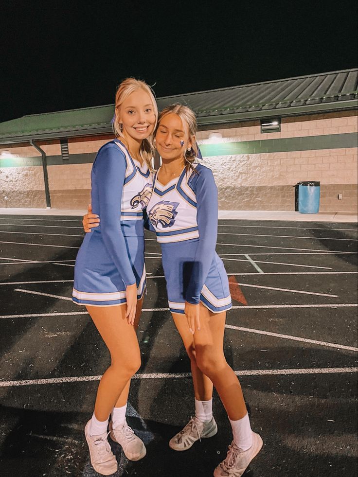 cheer, high school cheer, all star cheer, cheer uniform, cheer uni, stunt, floor cheer, cheer poses, cheer team, football cheer, basketball cheer, cheer squad, cheer pom poms 📣🎀✨🤸‍♀️ Cute High School Cheer Uniforms, Dance Uniforms High School, Cute Cheer Uniforms, Cheer Dance Outfit, Cheer Uniform High School, High School Cheer Uniforms, School Cheer Uniforms, Cheer Photo Poses, Cheerleading Aesthetic