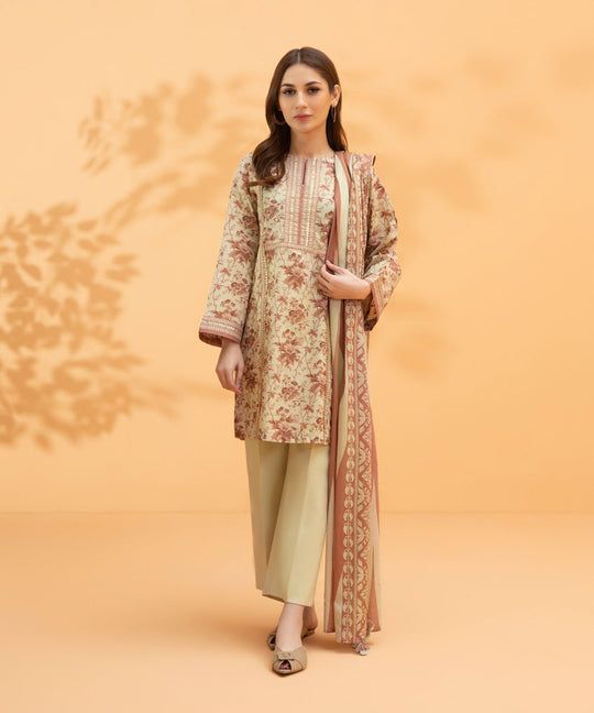 Sapphire Noctis is pakistani branded suit 100% Original and Shipping World wide. Beige Long Sleeve Cotton Lawn Suit, Festive Long Sleeve Cotton Suit, Winter Lawn Suit With Printed Motifs, Festive Beige Lawn Suit With Printed Motifs, Winter Long Sleeve Cambric Salwar Kameez, Spring Beige Dabka Sets, Spring Beige Sets With Dabka Detail, Unstitched Winter Festive Lawn Suit, Winter Unstitched Suit With Printed Motifs