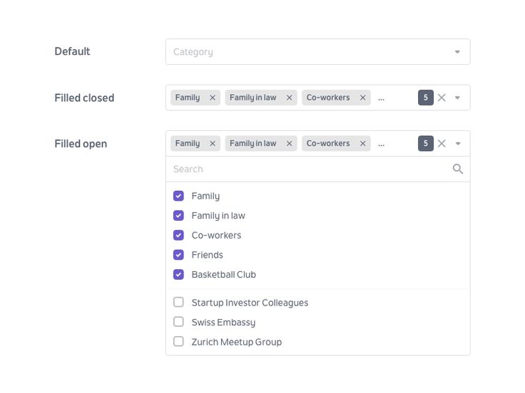 a screenshot of an email form with the contact details section highlighted in purple and white