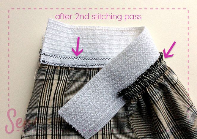 the sewing pattern is showing how to sew this skirt