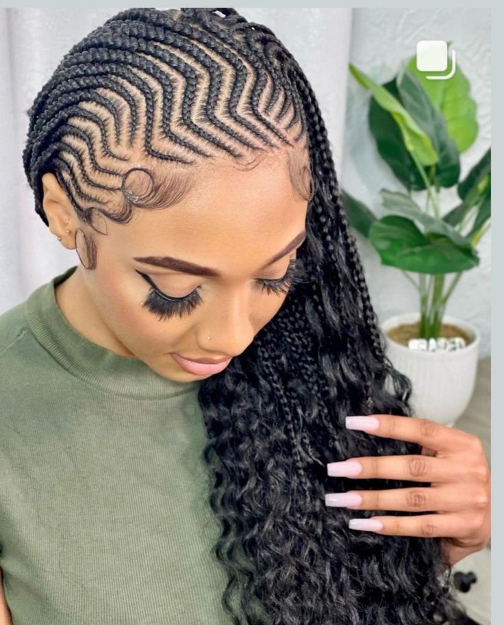 Carrot Braids, Fulani Hairstyles, Simple Cornrows, Braid Styling, Extension Hairstyles, Long Cornrows, African Soap, Cornrows Hairstyles, Cornrows Braids For Black Women