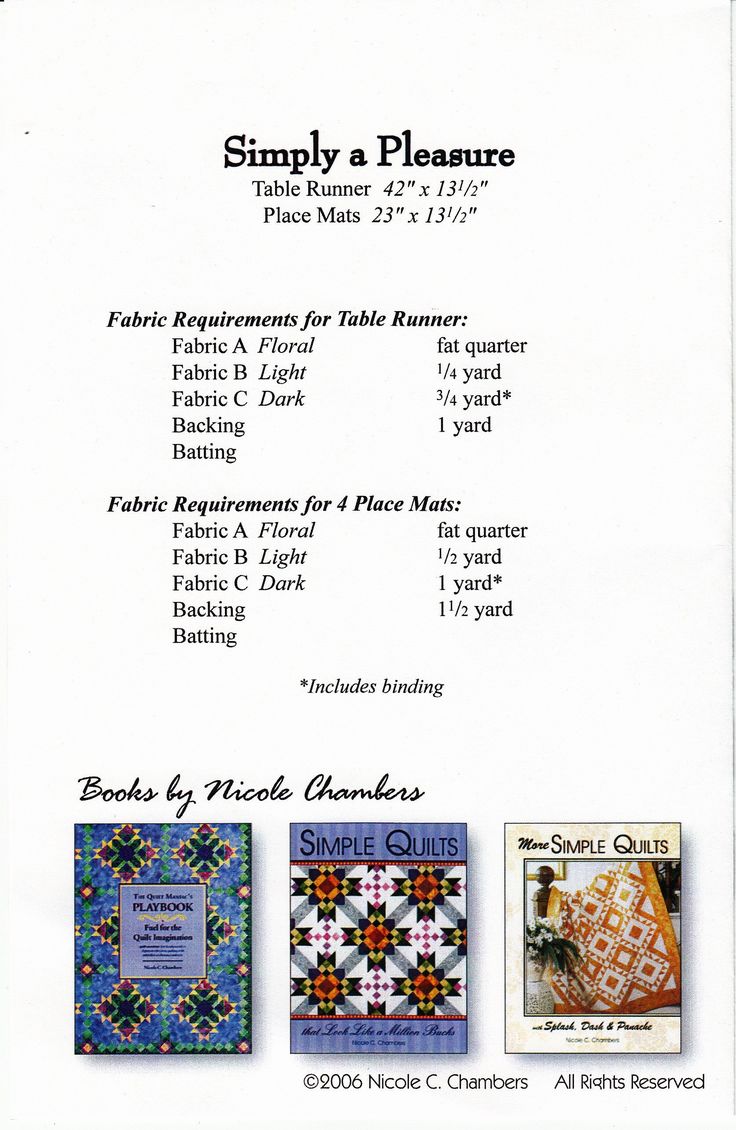 the flyer for simply a pleasure quilts