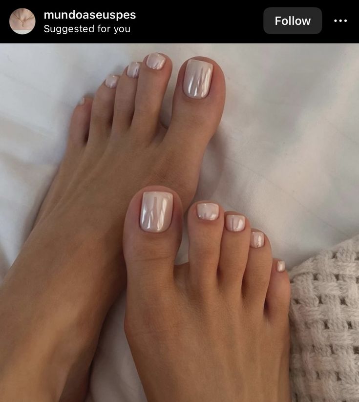 Wedding Toe Nails, Inspirational Nails, Feet Nail Design, Gel Toe Nails, Toe Nail Color, Neutral Nails, Toe Nail Art, Manicure Y Pedicure, Classy Nails