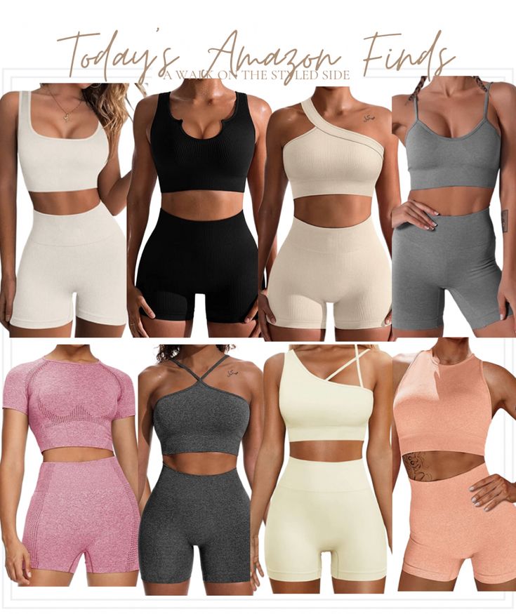 Gym Outfit Design, Sports Wear Ideas For Women, Exercise Clothes For Women, Seamless Athleisure Activewear For Yoga, Fitted Sportswear Sets For Yoga, Seamless Yoga Sets In Athleisure Style, Exercise Outfits For Women, Active Wear Aesthetic, Yoga Outfits For Women