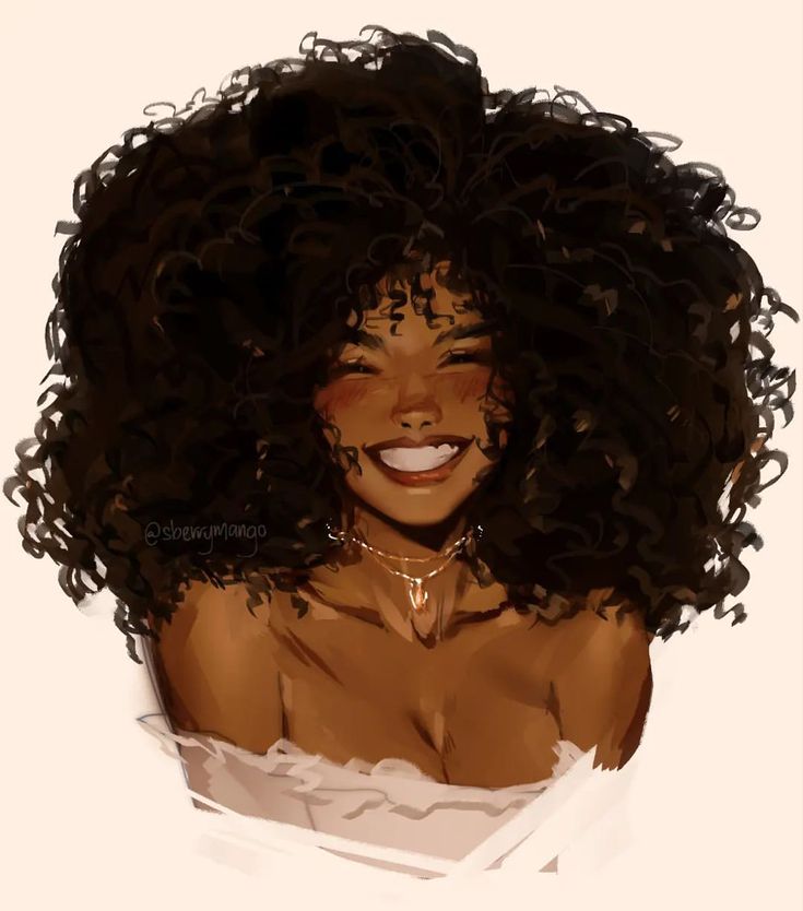 Beautiful Pencil Drawings, Curly Hair Drawing, Arte Inspo, Black Love Art, Black Art Pictures, Afro Art, Woman Drawing, Cute Art Styles, Black Women Art