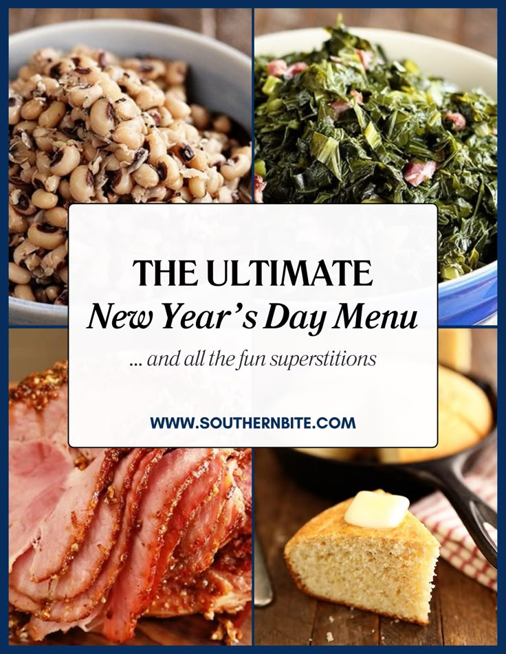 the ultimate new year's day menu