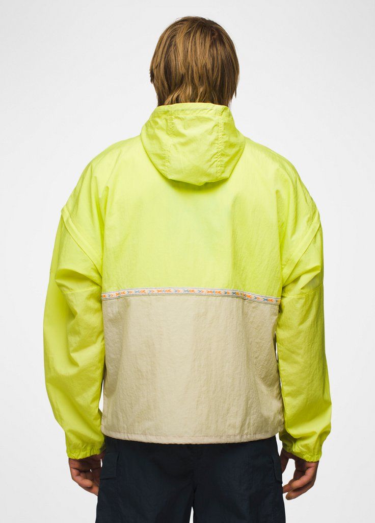 Zip, Unzip, And Remix In This Convertible Jacket Inspired By The '90s. Retro Yellow Windbreaker For Spring, Green Nylon Windbreaker For Fall, Trendy Nylon Windbreaker For Outdoor Activities, Green Track Jacket For Spring Outdoor Activities, Green Spring Track Jacket For Outdoor Activities, Fall Green Nylon Windbreaker, Spring Outdoor Track Jacket, Retro Nylon Windbreaker For Fall, Vintage Nylon Windbreaker For Spring