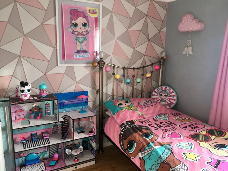 Lol Surprise Room Ideas, Lol Doll Bedroom Ideas, Lol Room Decor, Lol Surprise Dolls Bedroom Ideas, Lol Surprise Bedroom Ideas, Lol Bedroom Ideas, Lol Bedroom, Target Kids Bedroom, Lol Room