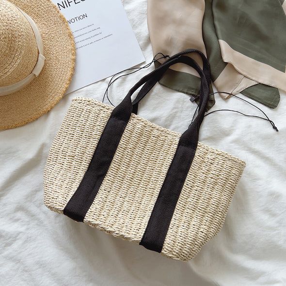 Chic Straw Bag For Spring Picnic, Chic Spring Straw Bag For Picnic, Elegant Bucket Bag With Braided Handles For Beach, Chic Braided Bag For Beach Season, Basket Beach Bag Made Of Natural Fiber For Vacation, Beige Straw Beach Bag For Daily Use, Elegant Large Capacity Beach Bag For Vacation, Elegant Natural Beach Bag For Beach Season, Elegant Natural Beach Bag For Vacation