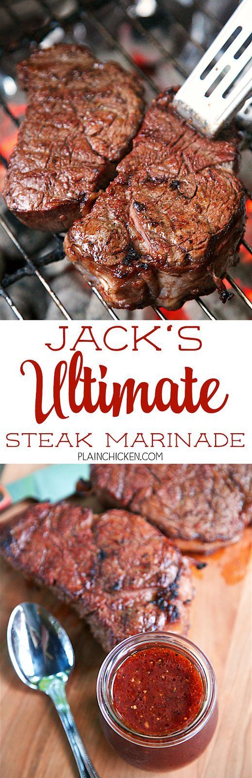 jack's ultimate steak marinade recipe is the perfect way to use steak as an appetizer