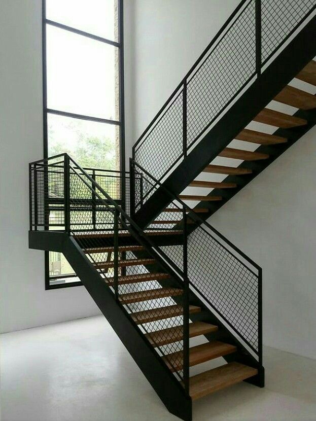 Home decor stairs staircases |stairs design modern railing ideas stainless steel Stairs Design Modern Railing Ideas, Industrial Stairs Railing, Industrial Stairs Design, Industrial Staircase Design, Steel Stairs Design, Industrial Staircase, Home Decor Stairs, Steel Stair Railing, Metal Staircase