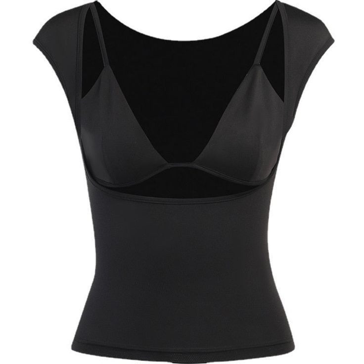 Sleeveless Women Basic Y2K Sexy Club Mini Slim Crop Tops T Shirt Set Streetwear 2023 Casual Hollow Out Black Tank Tops Sleeveless Women Basic Y2K Sexy Club Mini Slim Crop Tops T Shirt Set Streetwear 2023 Casual Hollow Out Black Tank Tops [23y 9m 12d] Y2k Black Top With Built-in Bra, Fitted Low-cut Tank Top With Built-in Bra, Stretch Low-cut Workout Tops, Black Tops With Built-in Bra For Club, Black High Stretch Bra Friendly Tops, High Stretch Black Bra Friendly Tops, High Stretch Black Bra-friendly Tops, Black High Stretch Bra-friendly Tops, Y2k Style Stretch Tops With Built-in Bra