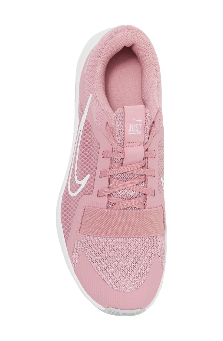 Springy and responsive, this go-to training shoe sits on lightweight foam that won't weigh you down whether you're sprinting, squatting or navigating circuits. Textile upper/synthetic lining/rubber sole Imported Pink Athletic Fit Moisture-wicking Sneakers, Pink Low-top Moisture-wicking Sneakers, Nike Running Shoes For Gym With Athletic Fit, Pink Moisture-wicking Sneakers For Jogging, Pink Air Max Cushioned Sneakers For Gym, Pink Air Max Sneakers For Gym, Nike Synthetic Sneakers For Workout, Pink Moisture-wicking Running Shoes Athletic Fit, Pink Athletic Fit Running Shoes With Moisture-wicking