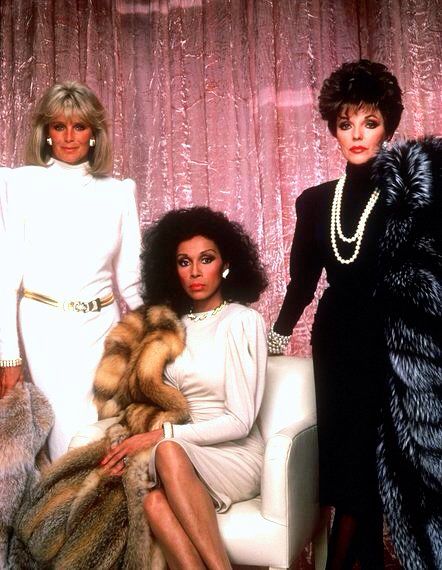 three women standing next to each other in front of a pink curtain with the words, when your whole crew's taxes hit at the same damn time