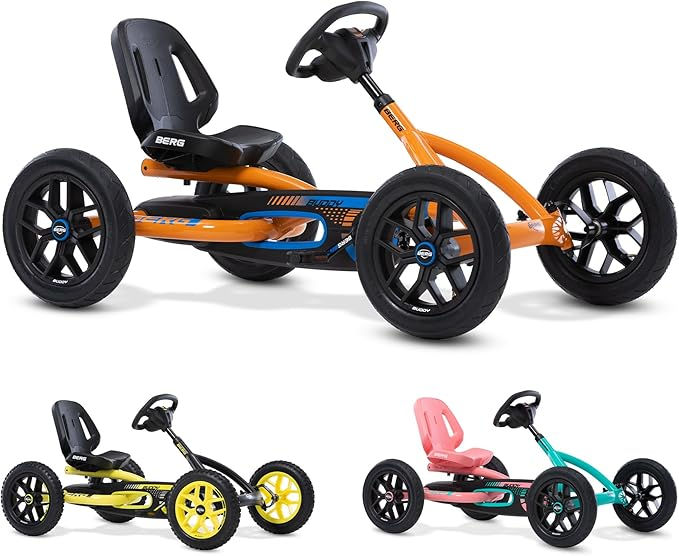 three different types of children's tricycles