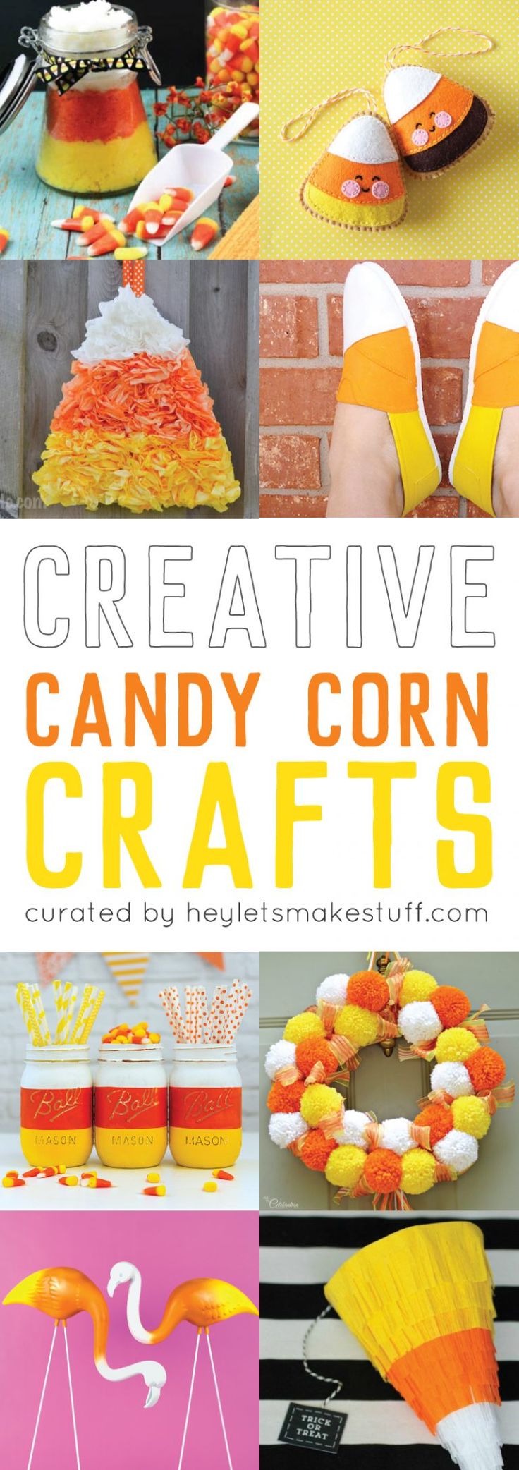 creative candy corn crafts for kids to make with paper plates and other crafting supplies