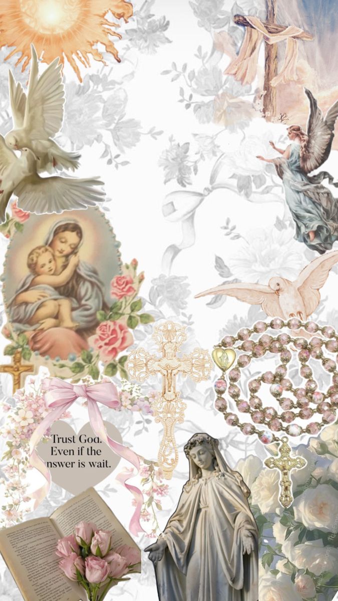 Catholic wallpaper Mary And Jesus Wallpaper, Holy Mary Wallpaper, Ave Maria Wallpaper, Catholic Iphone Wallpaper, Catholism Aesthetic, Catholic Christmas Wallpaper, Catholic Wallpaper Desktop, Catholic Phone Wallpaper, Blessed Is She Wallpaper