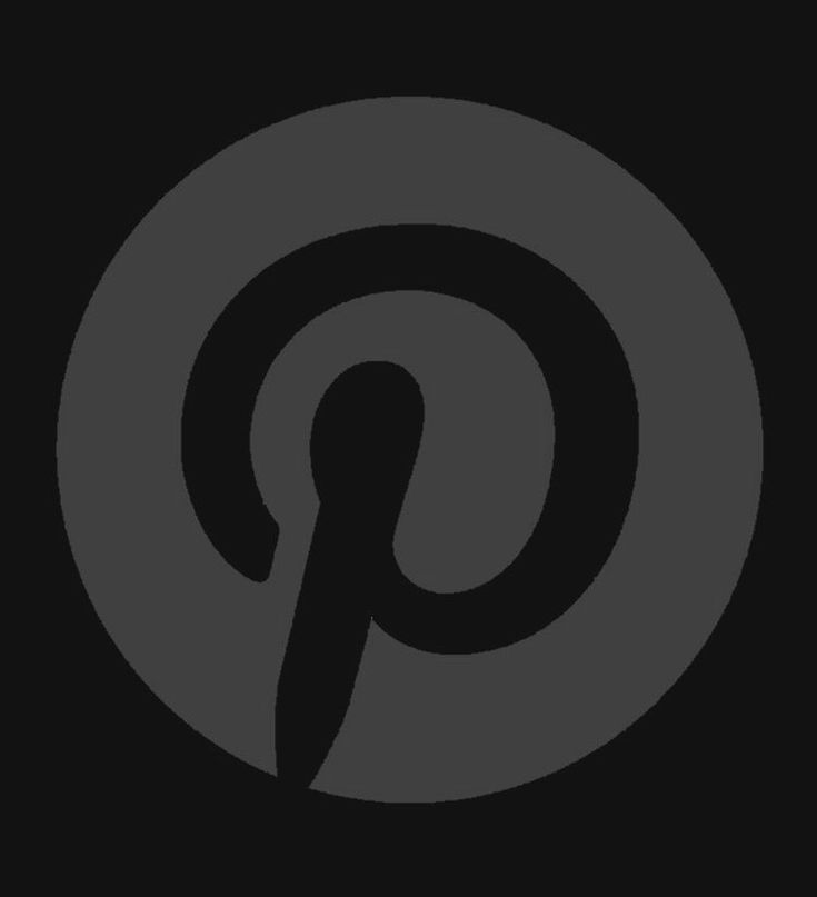 an image of the pin logo on a black background with grey circles and lines in the center