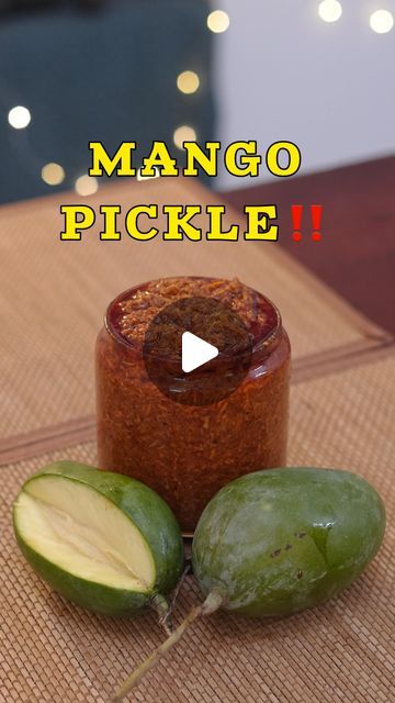 an image of mango pickle on the table