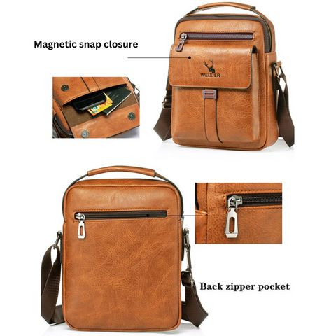 Business Brown Shoulder Bag With Pockets, Brown Business Shoulder Bag With Pockets, Travel Satchel Flap Bag With Cell Phone Pocket, Travel Flap Satchel Bag With Cell Phone Pocket, Business Satchel Shoulder Bag With Zipper Pocket, Business Shoulder Bag Backpack With Zipper Pocket, Rectangular Saddle Bag With Zipper For Travel, Travel Shoulder Bag With Cell Phone Pocket And Flap, Casual Business Shoulder Bag With Pockets