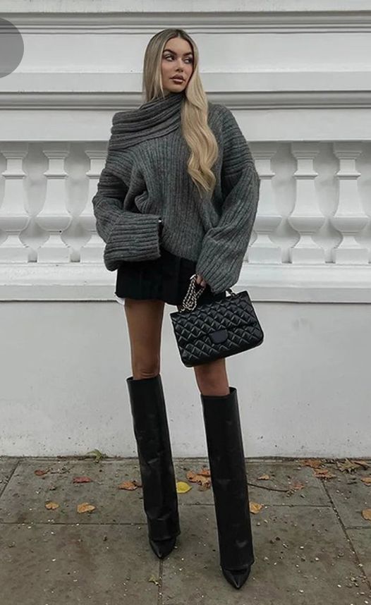 Celine Knitwear, Outfit Elegantes, Mode Hippie, Camila Morrone, Casual Knitwear, Long Sleeve Jumper, Looks Street Style, Off Shoulder Sweater, Mode Inspo