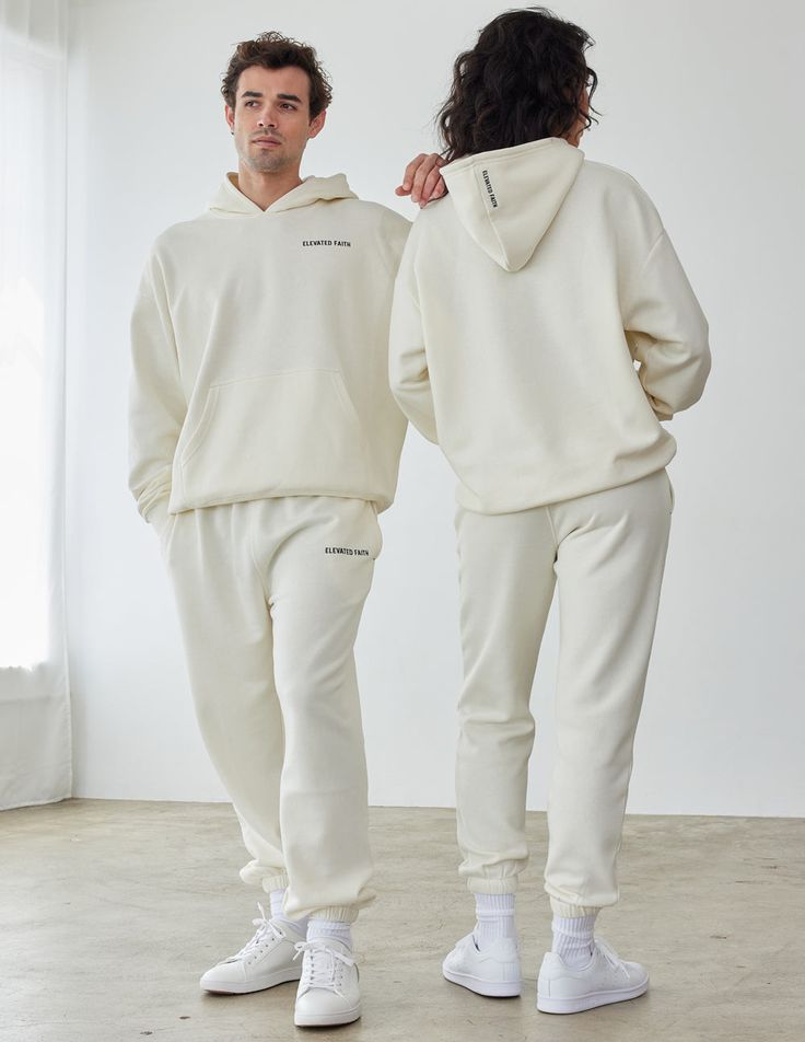 The Basics White Sand Unisex Hoodie is made with our Premium Blend Fleece and is designed to be worn year-round, made to last.   Size: Models are 6'0" and 5'10" and wearing sizes Large and Medium. Fit:  Relaxed, Unisex Fit  Color:  White Sand Composition:  70% Cotton, 30% Polyester  Features:  Super Soft, Pre-Shrunk,  Embroidered Logo on Left Chest and Hood Sweatshirt Model, Shirt Mockup, White Sand, White Hoodie, The Basics, Fashion Pants, Hoodie Fashion, Clothes For Sale, Clothing Store