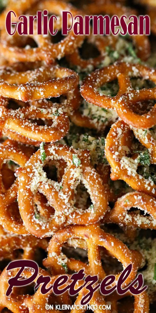 some pretzels are covered with powdered sugar