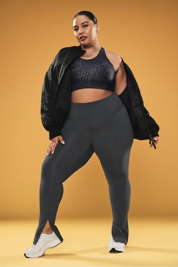 Define Powerhold® Split Hem Pant Fabletics Onyx female Activewear >> Womens >> Bottoms >> Pants & Joggers >> Joggers PowerHold plus Everyday 4-Way Stretch/Moisture-Wicking/Pockets/UPF Protection Fitness Mood Board, Female Activewear, Hem Leggings, Pilates Barre, Flare Pant, How To Hem Pants, News Studio, Split Hem, Active Wear For Women