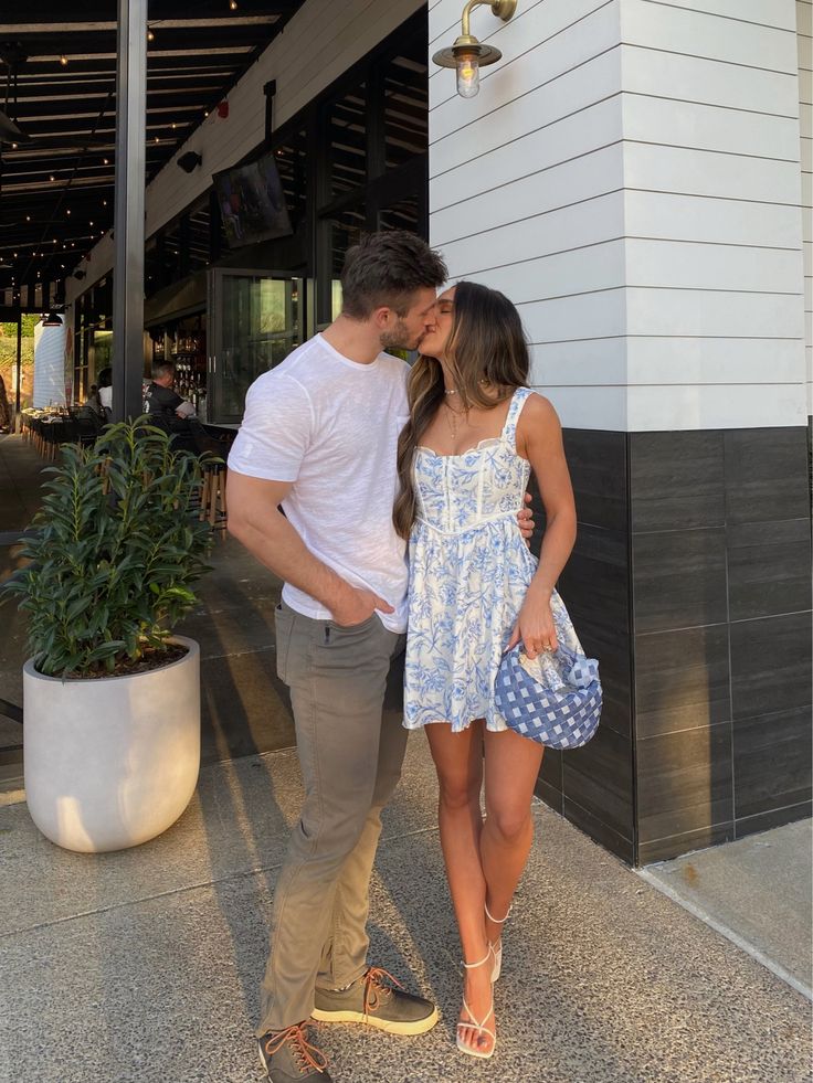 ANNIE WHITE curated on LTK Couple Brunch Outfit, Summer Couples Outfits, Couples Outfits Summer, Couple White Outfit, Couples Night Out Outfit, Casual Outfits For Couples, Outfits Twins Novios, Couple Outfit Aesthetic, Couple Summer Outfits