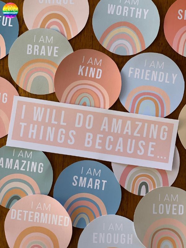 stickers that say i am kind of thing