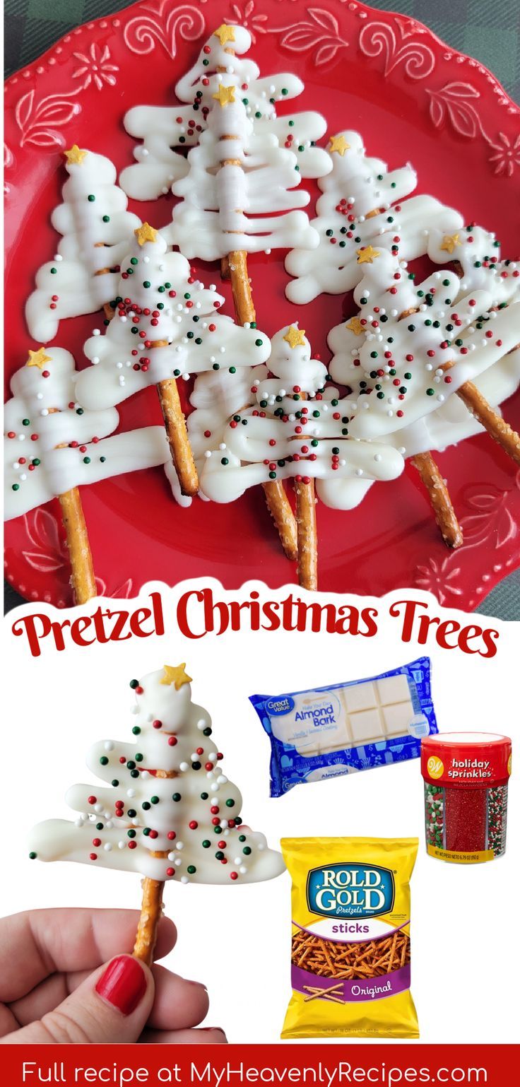 pretzel christmas trees Christmas Pretzel Sticks, Christmas Tree Pretzels, Recipes With Pretzel Sticks, Rice Krispie Christmas Treats, Christmas Pretzel Hugs, Christmas Tree Pretzels Sticks, Almond Bark Pretzels, Christmas Tree Pretzel Sticks, Easy Christmas Treats Pretzels