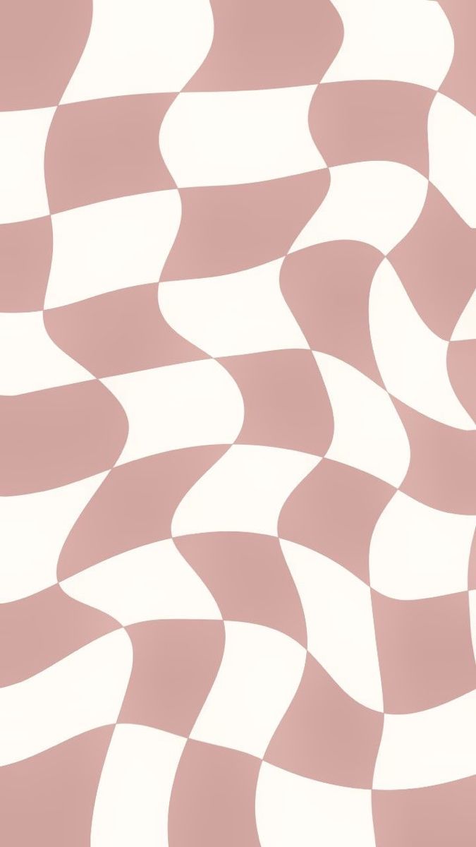 an abstract pink and white background with wavy lines