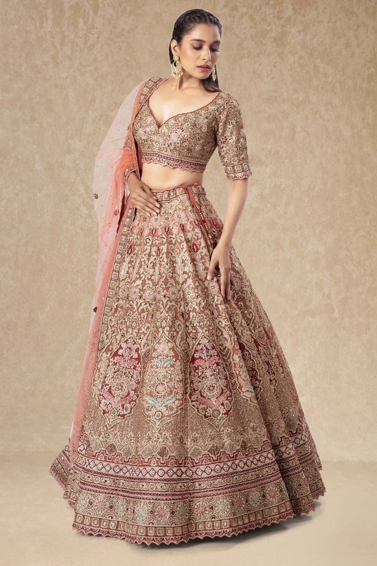 "This Bridal Lehenga BL-217 features intricate sequence and bead work, adding a touch of glamour to any bride's wedding day ensemble. With its delicate detailing and high-quality craftsmanship, this lehenga is sure to make any bride feel like a true princess on her special day. Make your wedding dreams a reality with the Bridal Lehenga BL-152." WASH CARE INSTRUCTIONS - Please Dry clean only when it is applicable! Ready to Ship! Maroon Bridal Lehenga, Wedding Dreams, Bridal Lehenga, Wedding Bride, Lehenga, Special Day, Bead Work, Feel Like, Dream Wedding